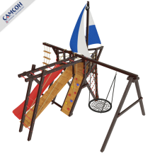Детская игровая площадка-корабль «Фрегат»