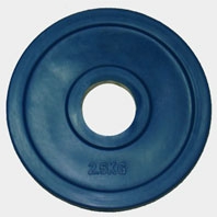 Олимпийский диск евро-классик с хватом Ромашка 2.5 кг